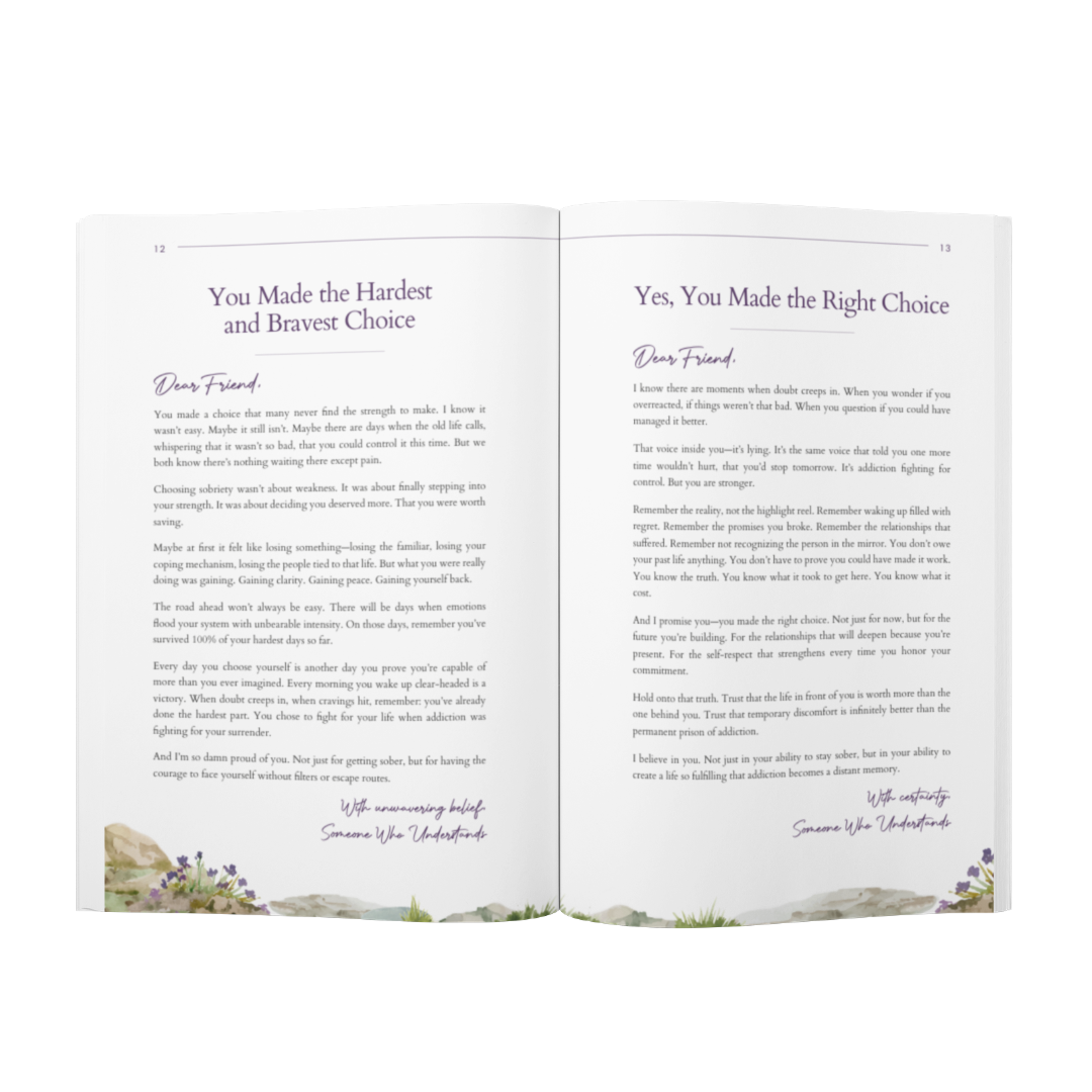 OVERCOME: Letters from a Friend Who’s Been There (Steady in Sobriety)