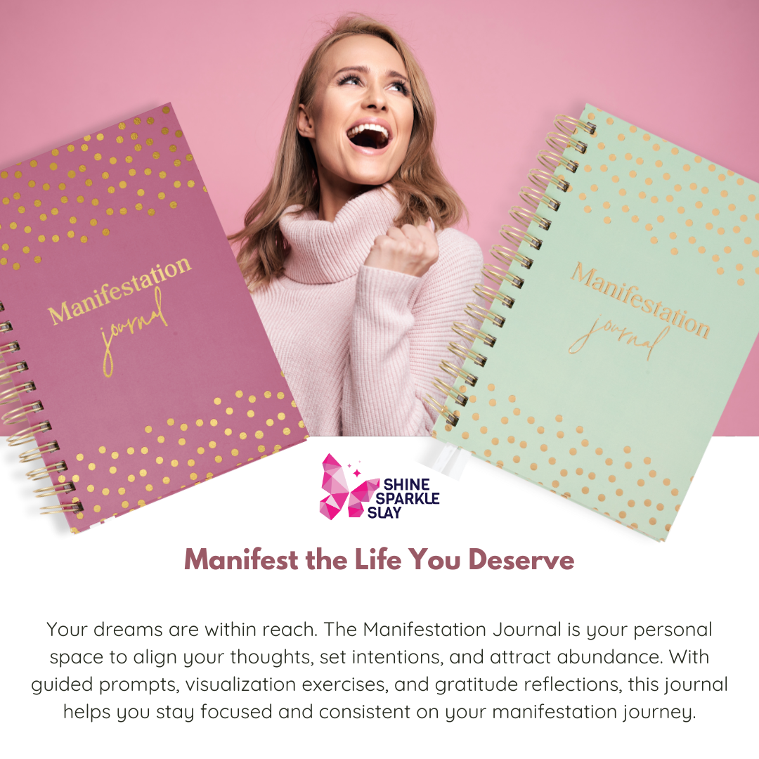 Manifestation Journal for Women and Men 2025 (White)