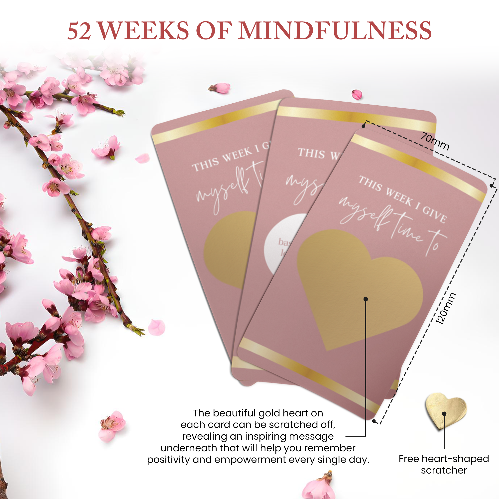 Mental Health Scratch Cards: A Stress Relief & Mindfulness Kit