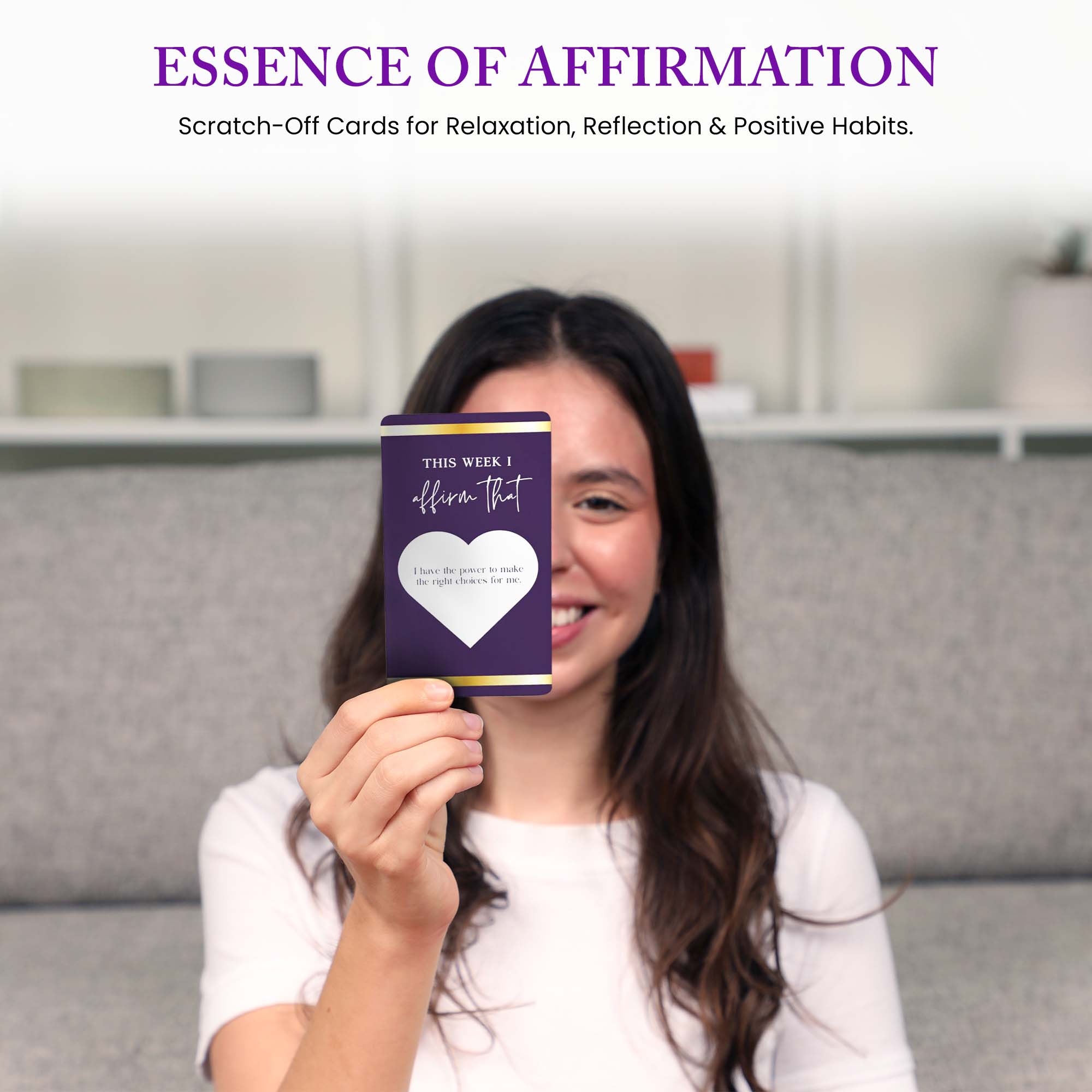 The Affirmation Scratch Cards: A Daily Motivation & Positivity Kit