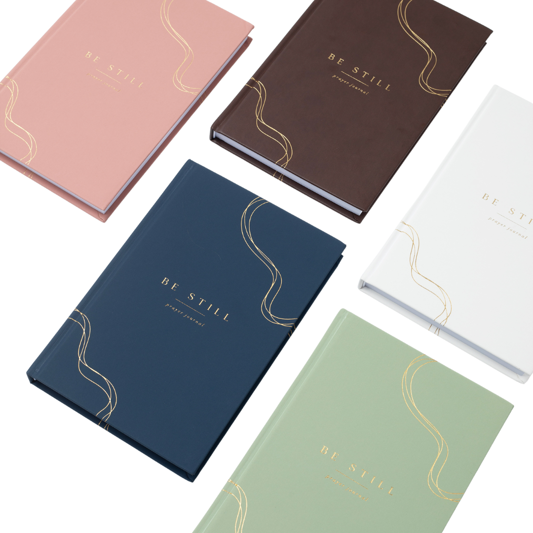 The Daily Prayer Journal (Green Curly Line)