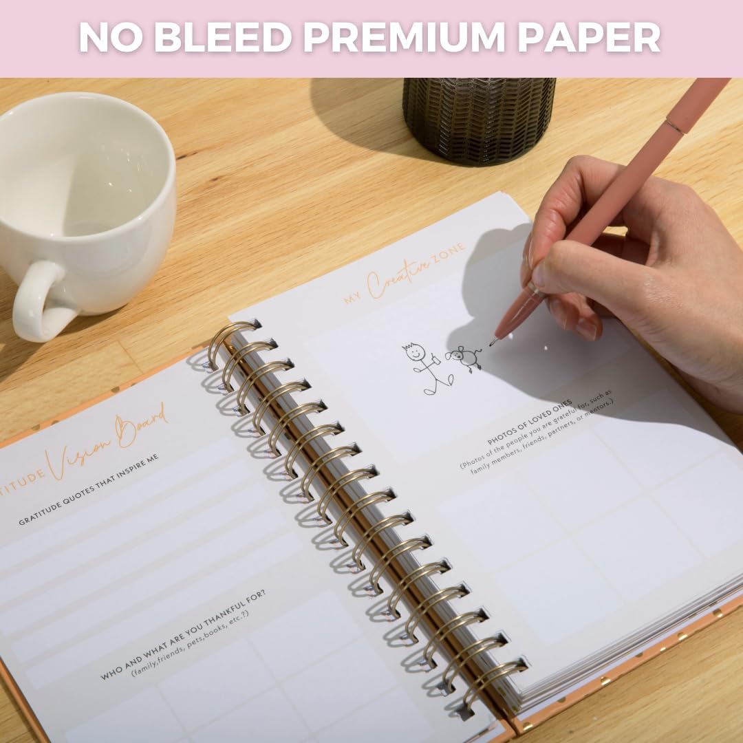 Pink Wellness Collection – Prayer Journal, Gratitude Journal, and Mental Health Scratch Cards