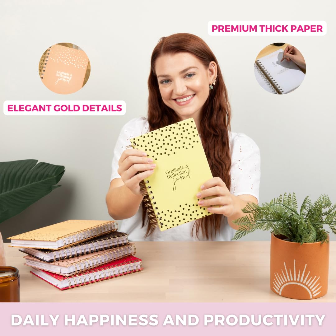 Self-Care & Gratitude Box – Pink Gratitude Journal, Self-Care Box, and Mental Health Scratch Cards