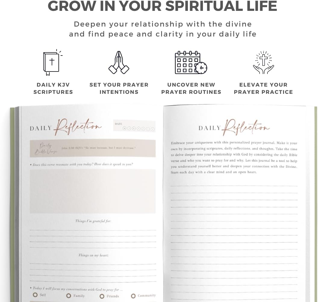 Pink Chevron Prayer Set – Prayer Journal, Gratitude Journal, and Mental Health Scratch Cards for Mindfulness