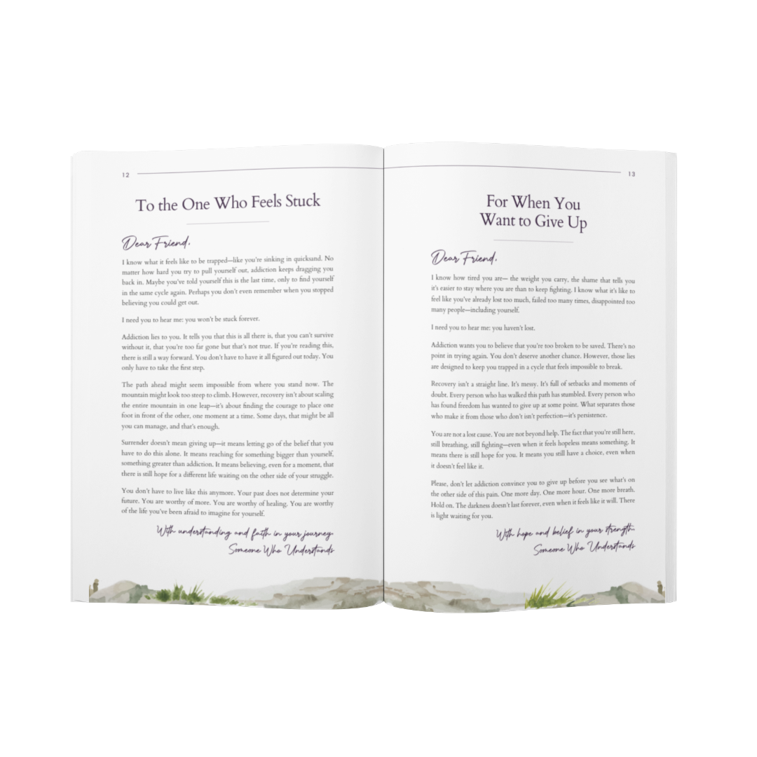 SURRENDER: Letters for the Beginning of Sobriety (Before It Gets Better)