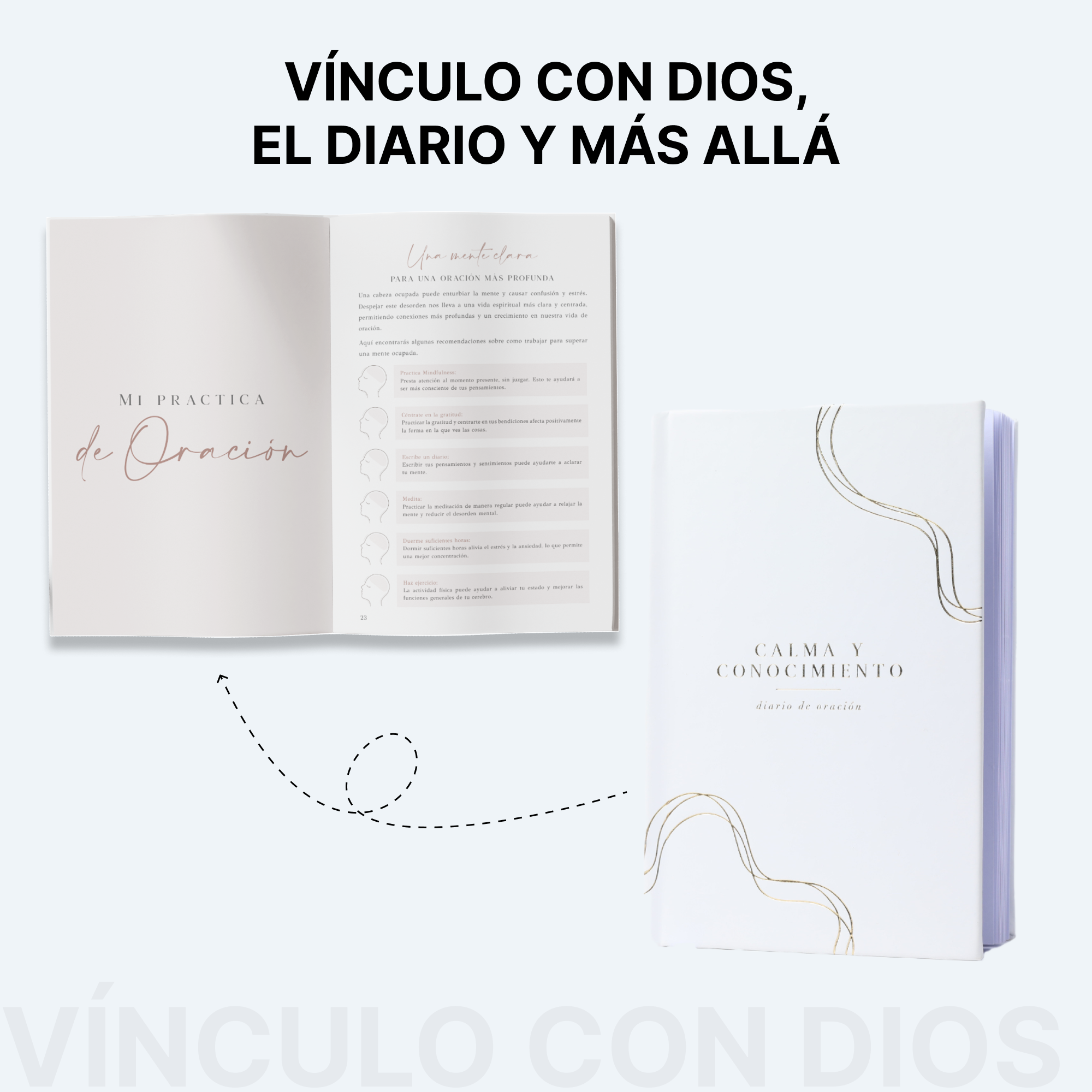 The Spanish Prayer Journal for Men and Women (White)