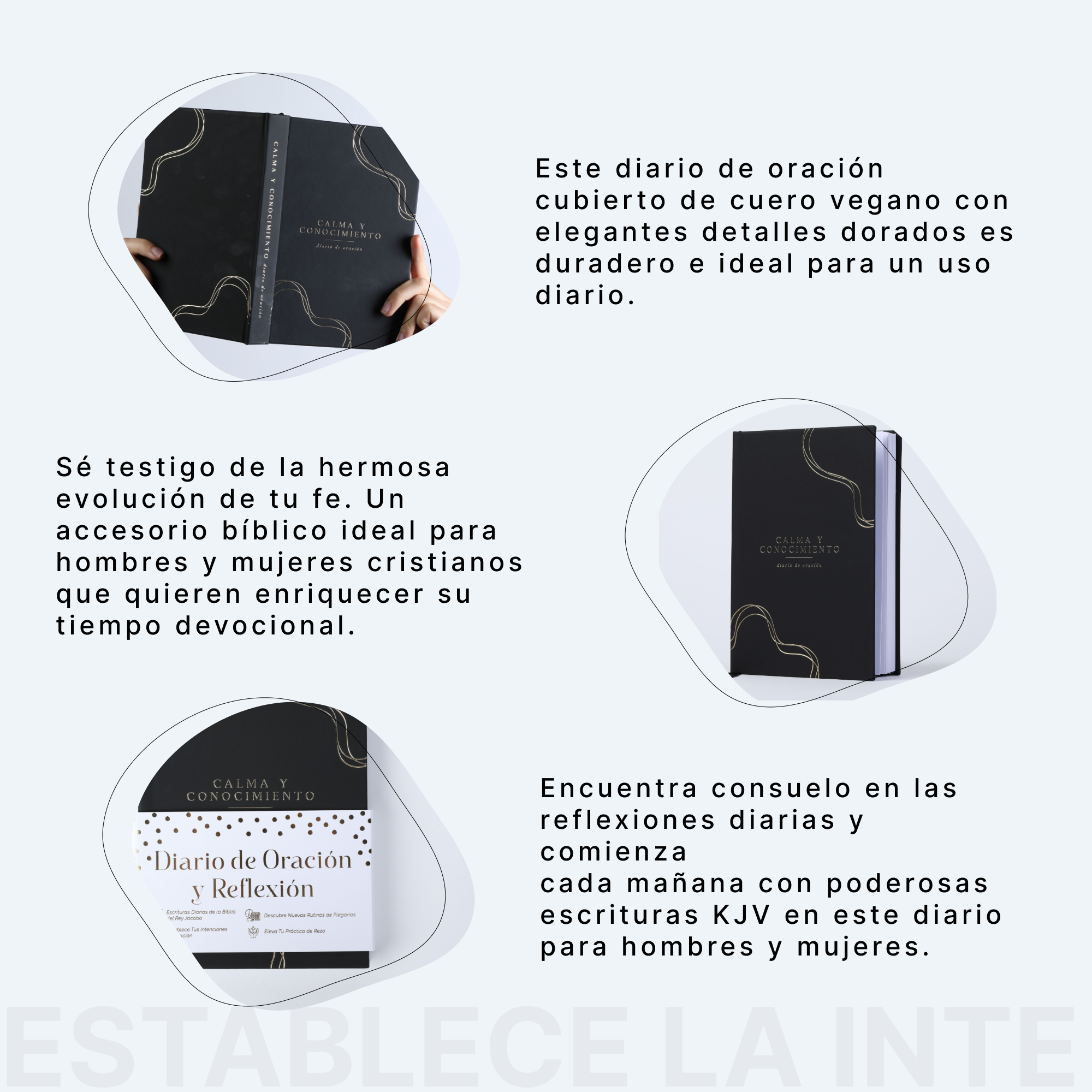 The Spanish Prayer Journal for Men and Women (White)