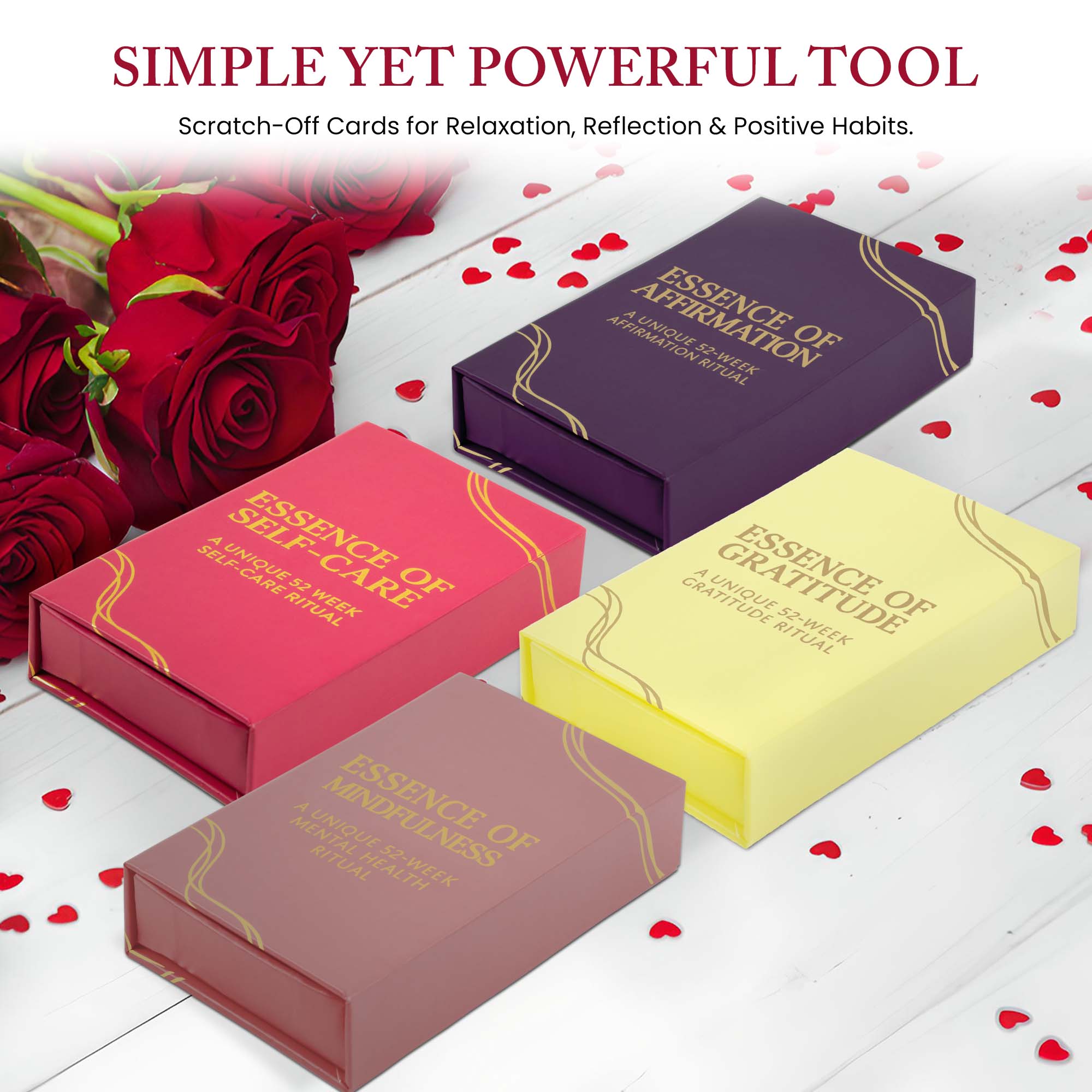 Mental Health Scratch Cards: A Stress Relief & Mindfulness Kit