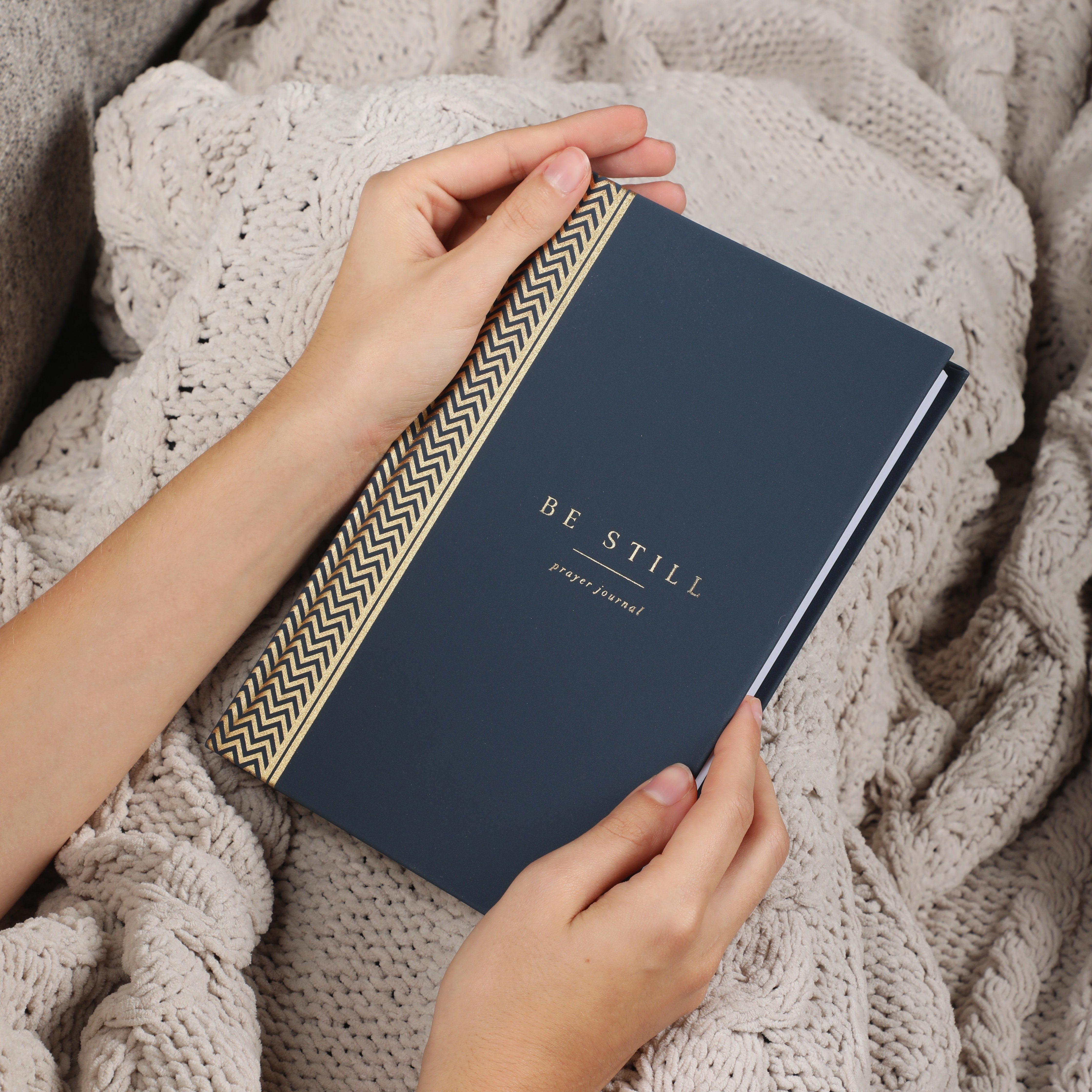 The Daily Prayer Journal: Daily KJV Scriptures for Men and Women (Pink Chevron)