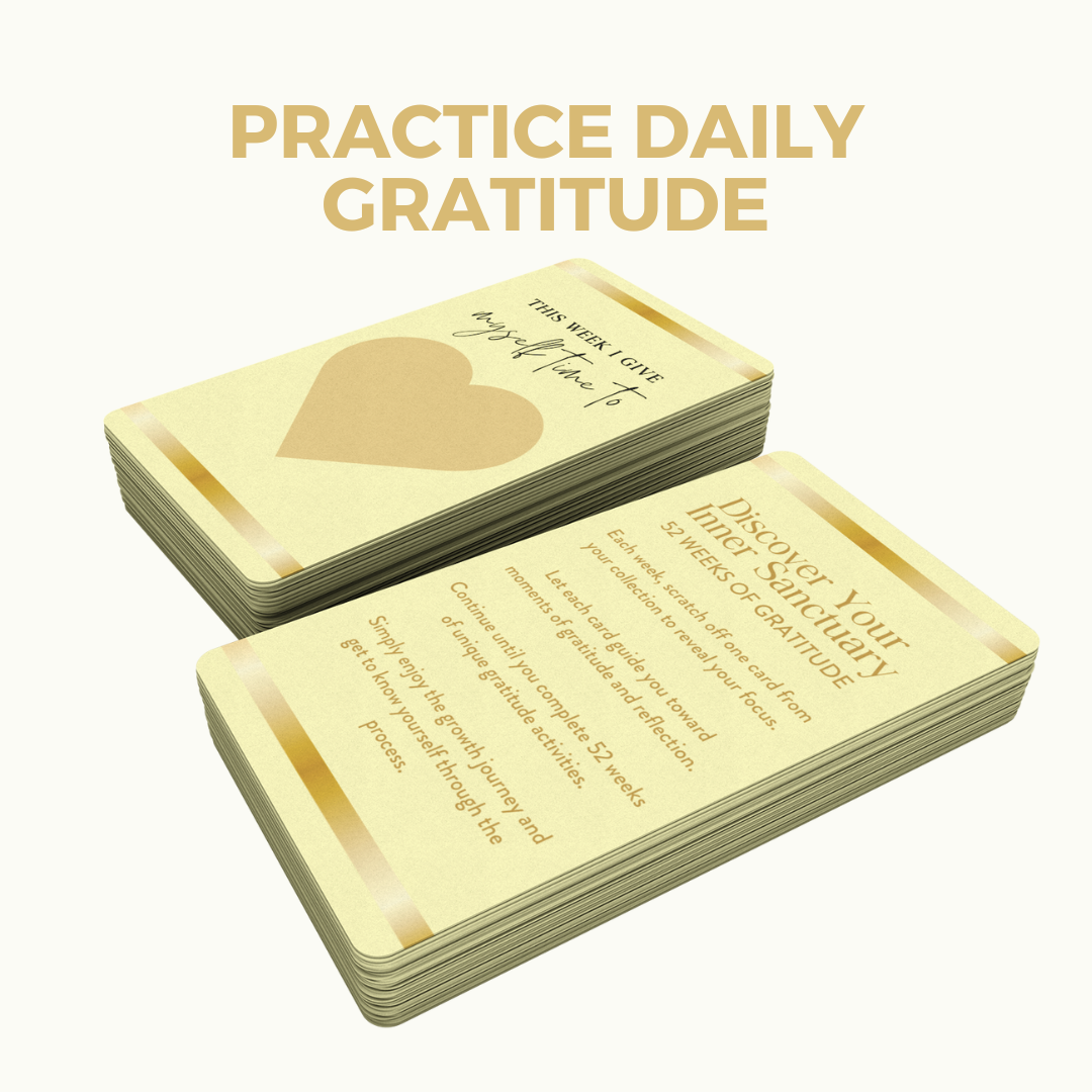 Gratitude Scratch Cards: A Daily Gratitude & Mindfulness Kit