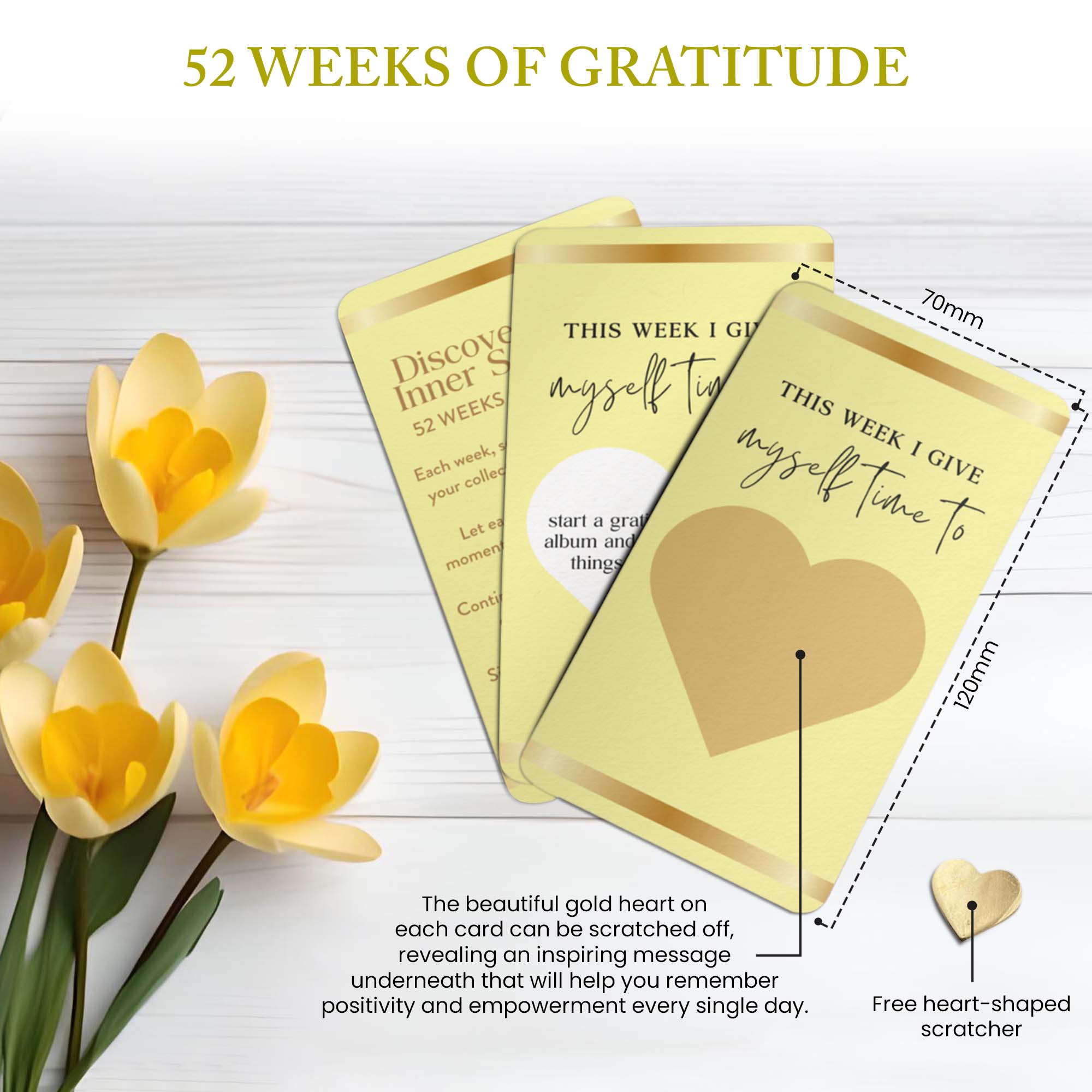 The Gratitude Scratch Cards: A Daily Gratitude & Mindfulness Kit