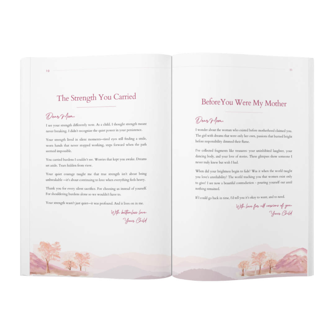 Letters to Mom: The Letters Shaped By Unspoken Love