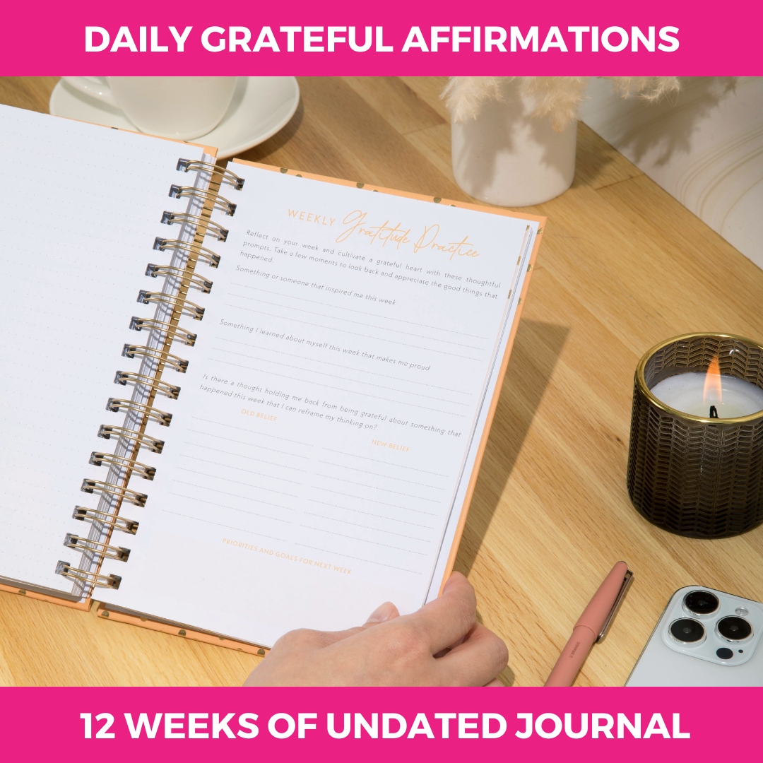 The Gratitude Journal for Women (Yellow)