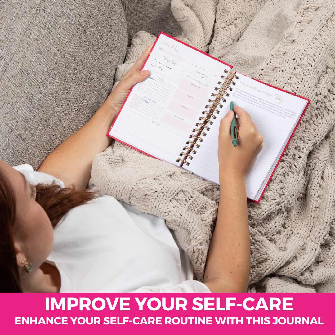 The Self-Care Journal for Women (Hot Pink)