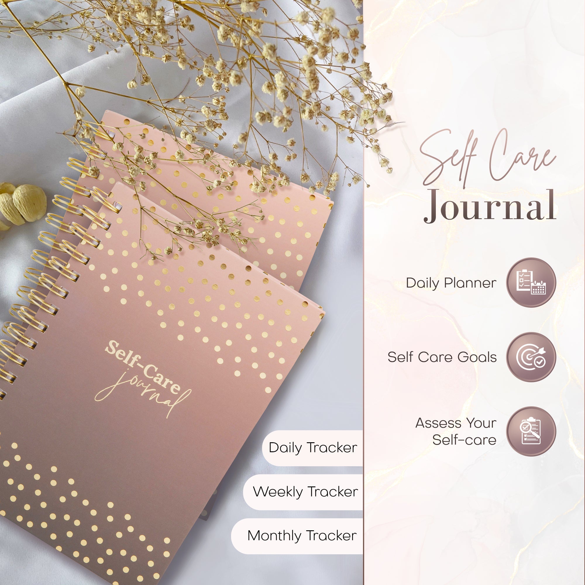 The Self-Care Journal for Women (Pink)