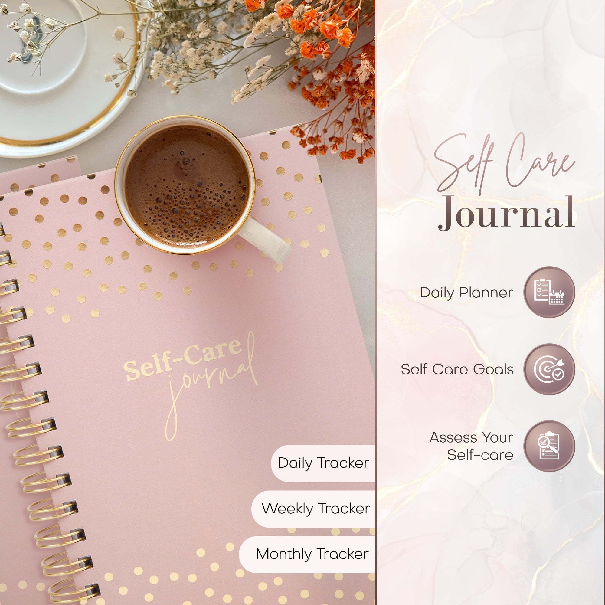 The Self-Care Journal for Women (Yellow)